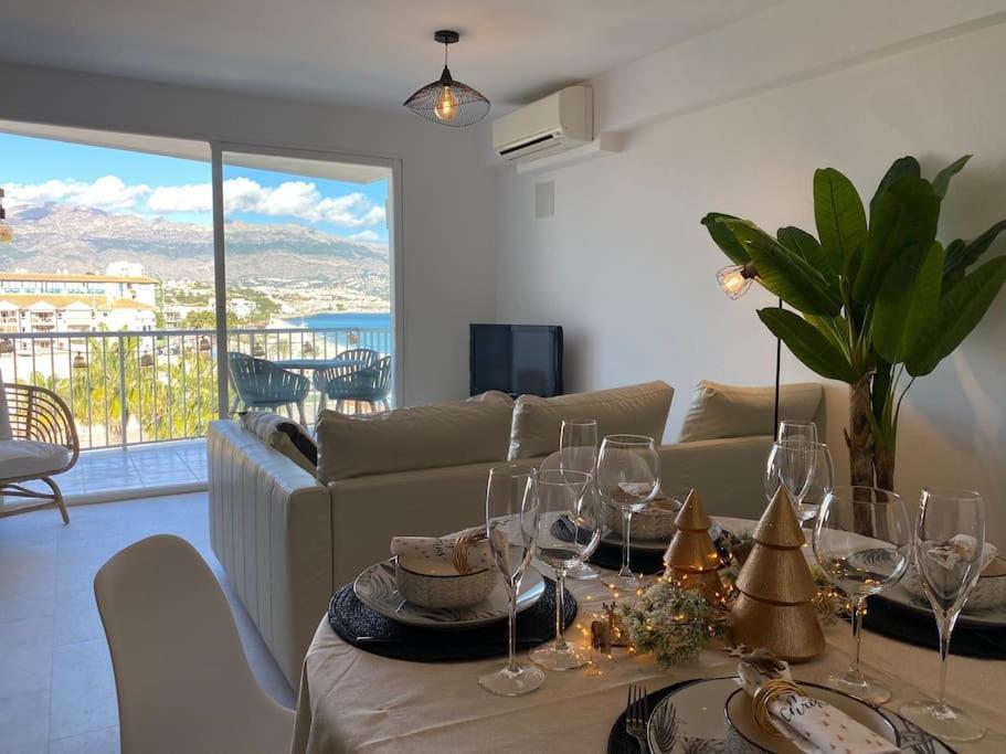 Cosy Flat With Magnificent Views In L'Albir Apartment El Albir Bagian luar foto